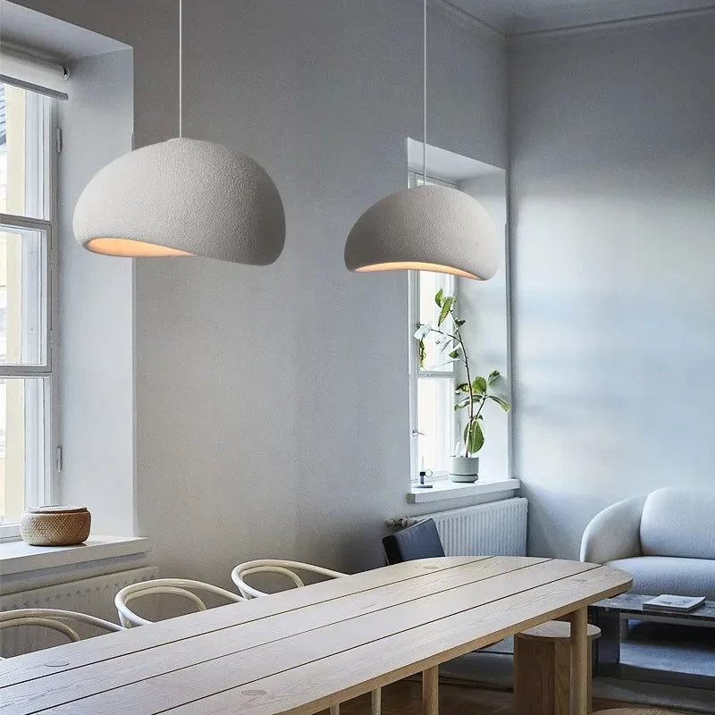 Unique Wabi-Sabi Chandelier for a Zen Atmosphere