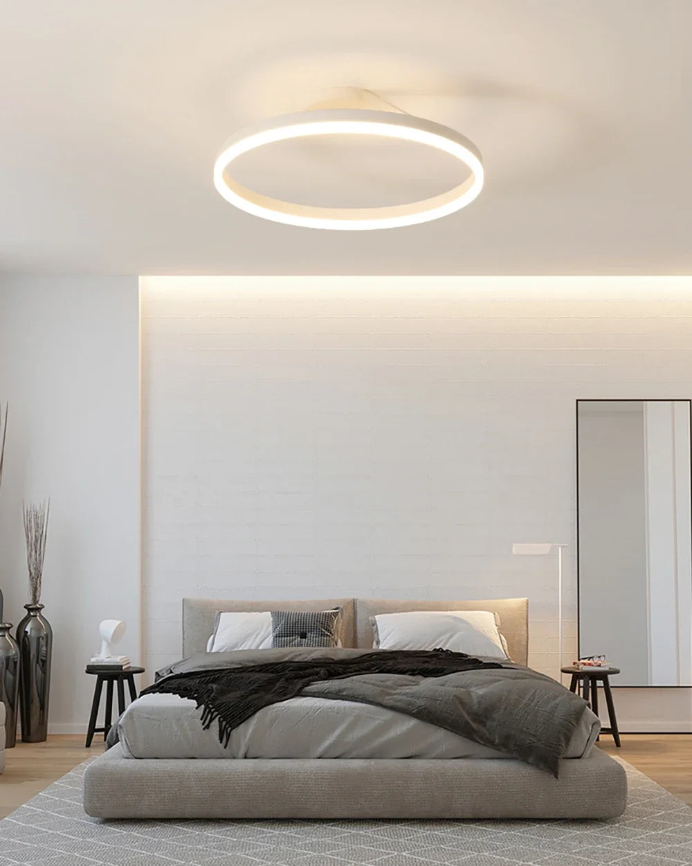 Nordic Ring Ceiling Light for a Stylish Look Warm, Relaxing Light for Any Space