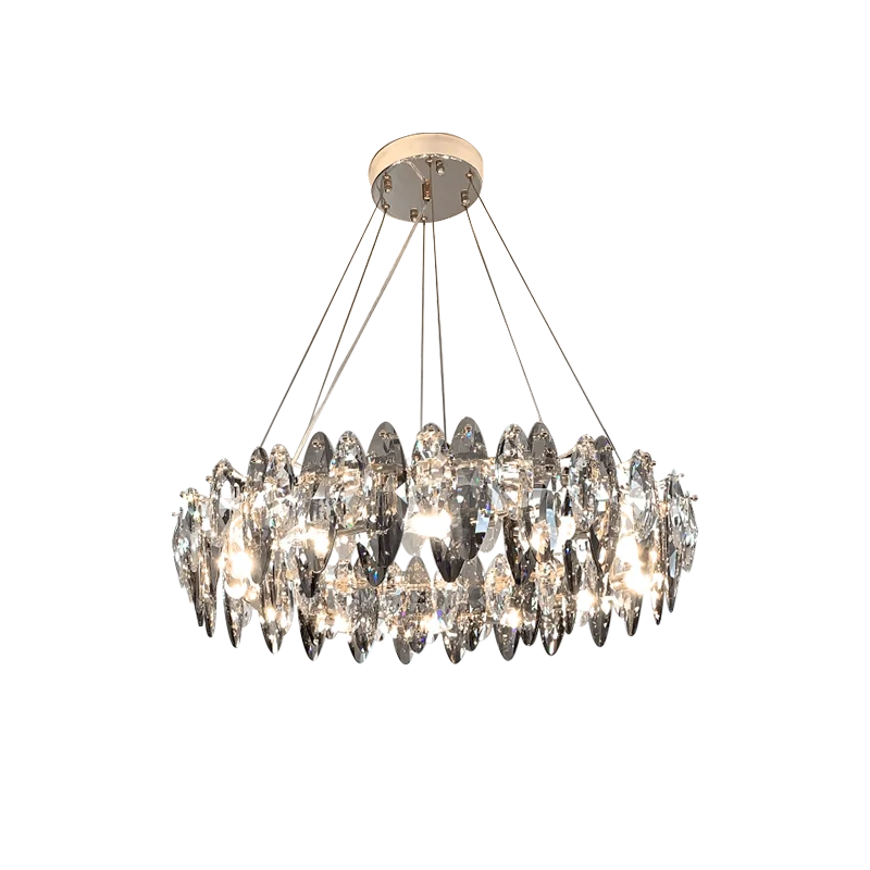 Trendy LED Crystal Chandelier for Living Room & Interior Spaces
