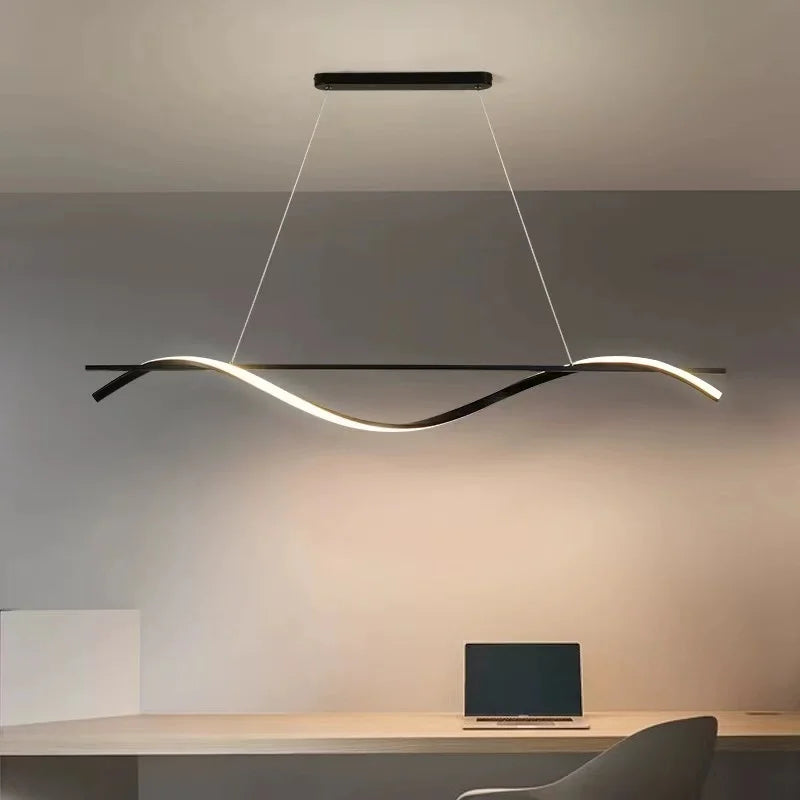 Luxury Ultra Modern LED Pendant Light Perfect for Dining & Kitchen Spaces
