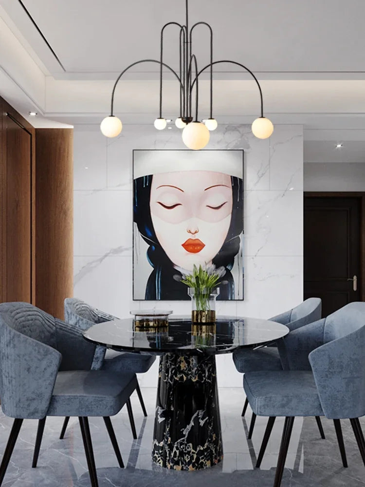 Unique Nordic Art Chandelier Perfect Blend of Form & Function