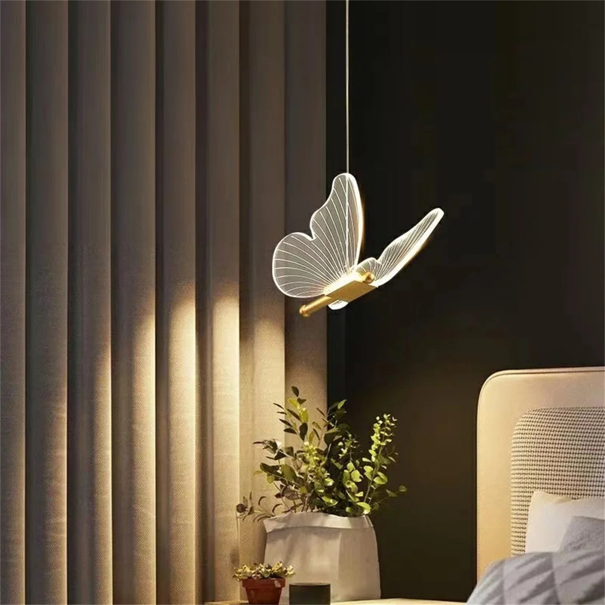 Charming Butterfly Pendant Light for Bedrooms & Living Rooms