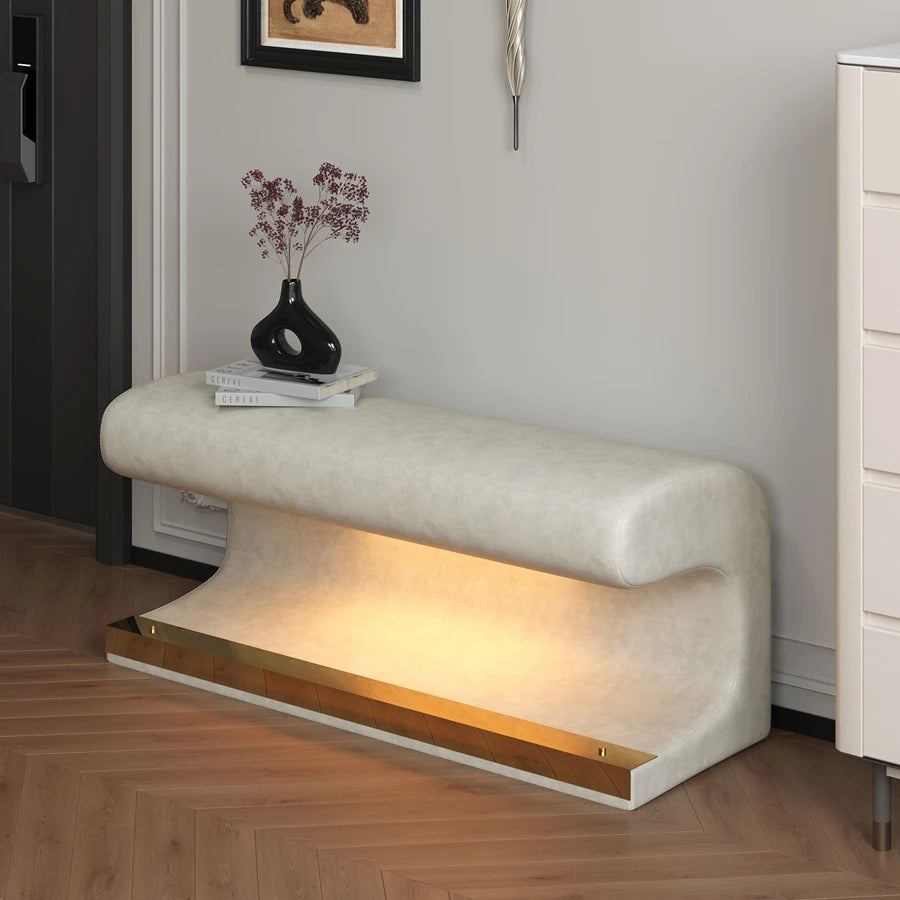 Spacious Velvet Storage Ottoman Perfect for Bedrooms & Living Spaces