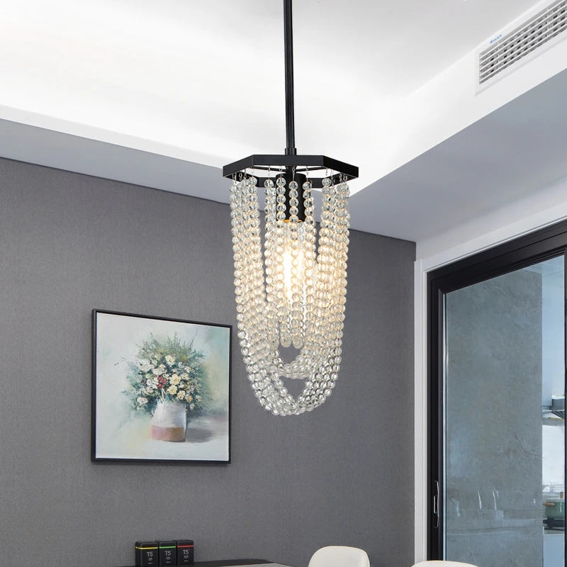 Mini Crystal Hallway Lamp Luxury in a Mini Package