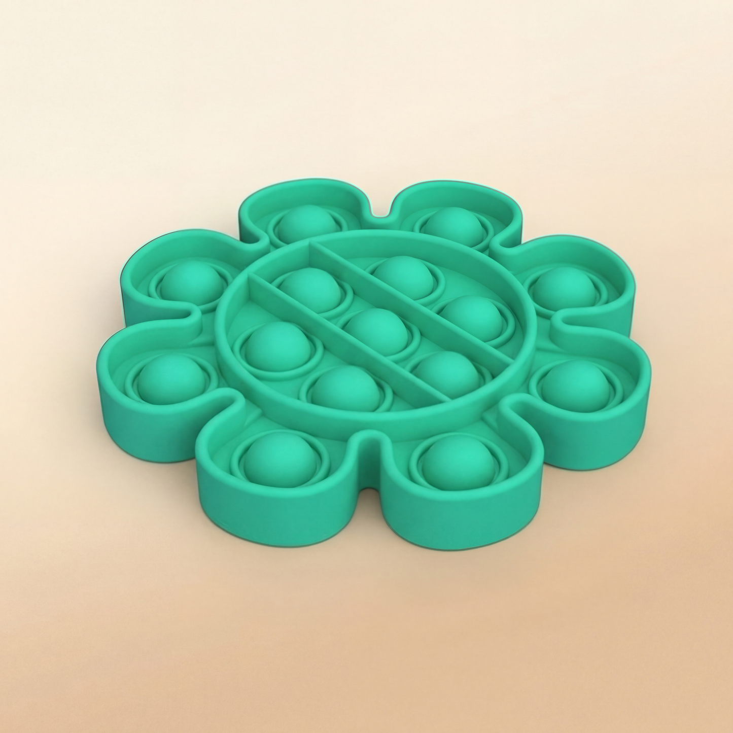 Portable Pop It Fidget Toy Reduce Stress Anywhere