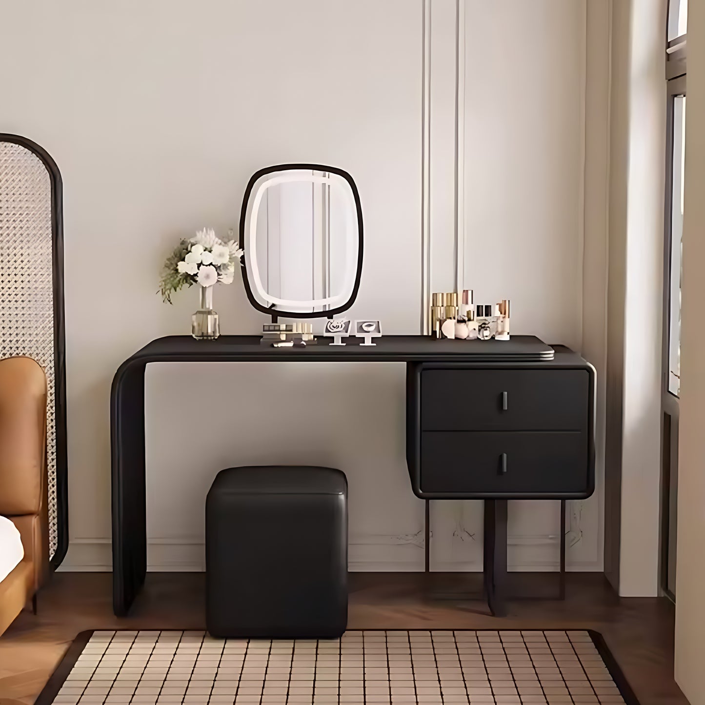 Luxury Girl’s Dressing Table with Drawers & Mirror Perfect for Makeup and Home Décor