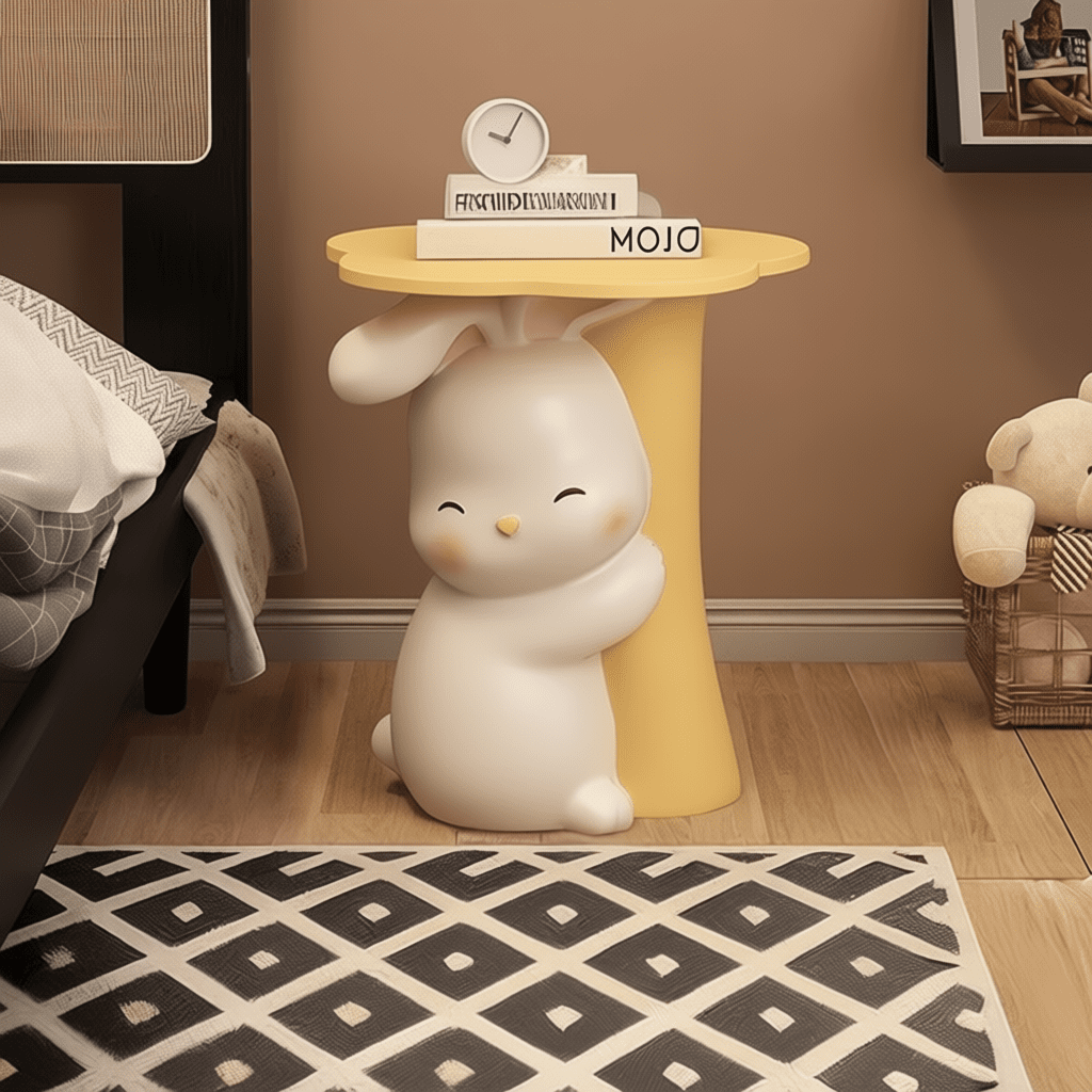 Rabbit Sculpture Coffee Table For Living Room & Modern Homes