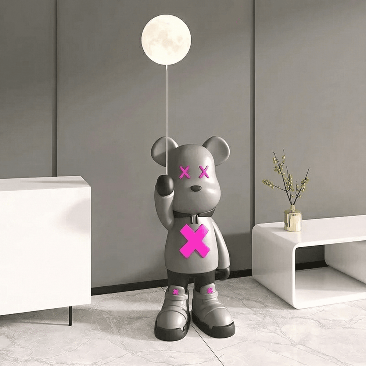 Trendy Bear Statue for TV Cabinets & Home Décor