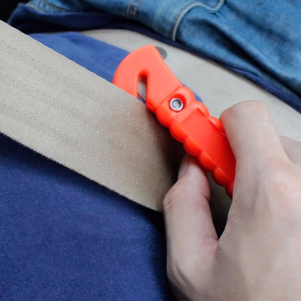 Car Safety Hammer With Built In Seatbelt Cutter - Perfenq
