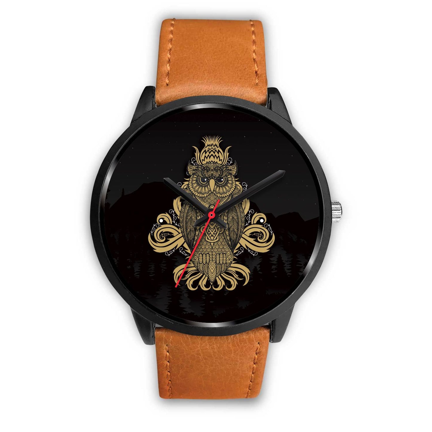 Owl Custom Stainless Steel Watch - Perfenq