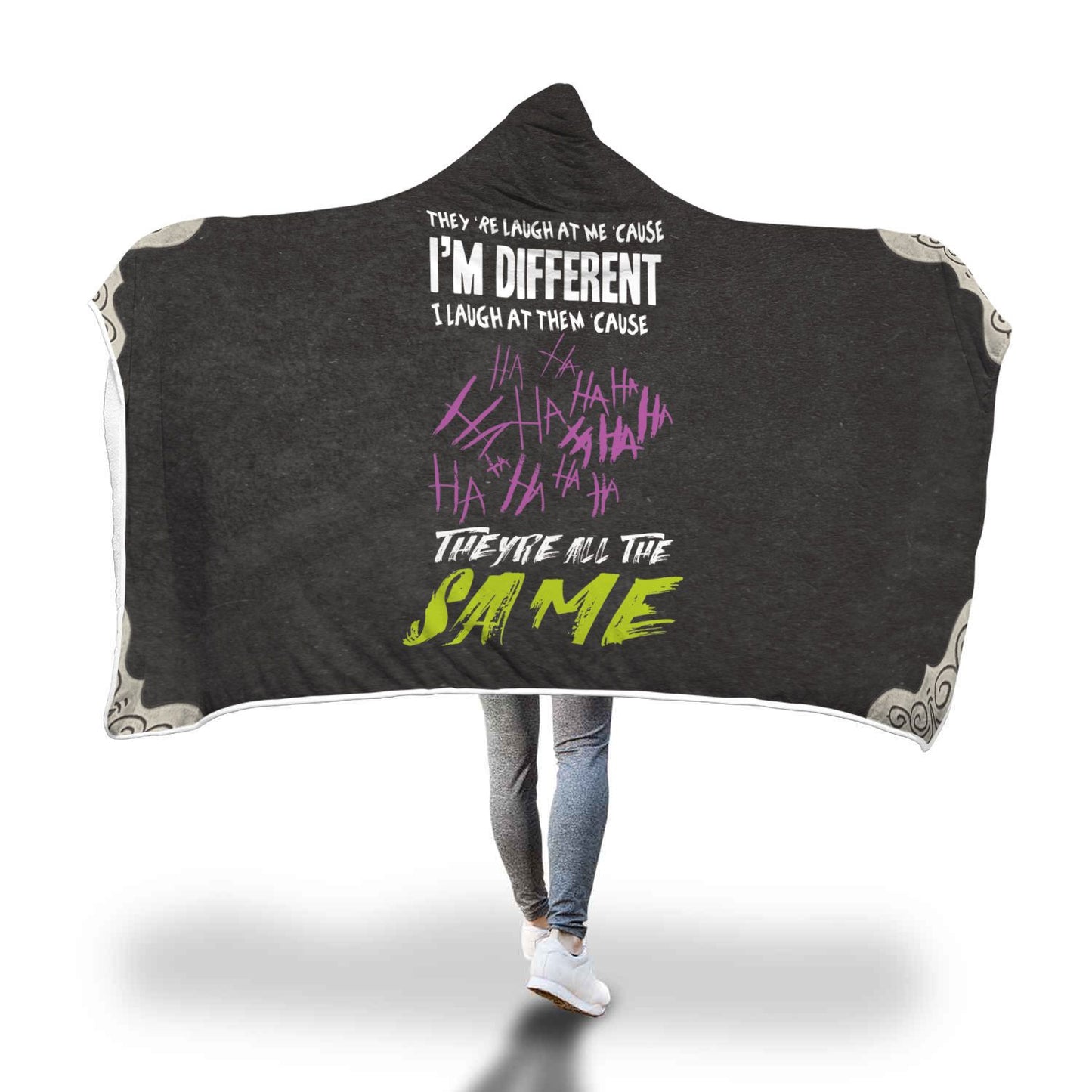 Funny Hooded Blanket - Perfenq