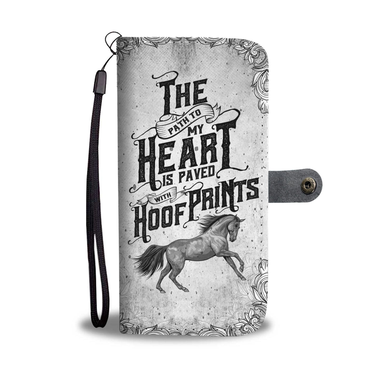 Amazing Horse Phone Wallet Case
