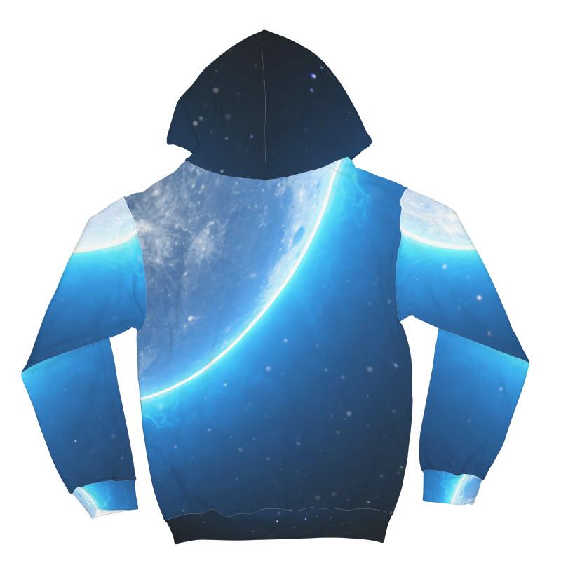 The Weird Moon 3D Hoodie - Perfenq