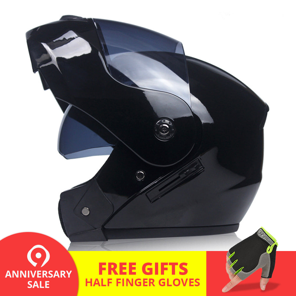 Flip Up Dot Certified helmet - 2019 Edition - Perfenq