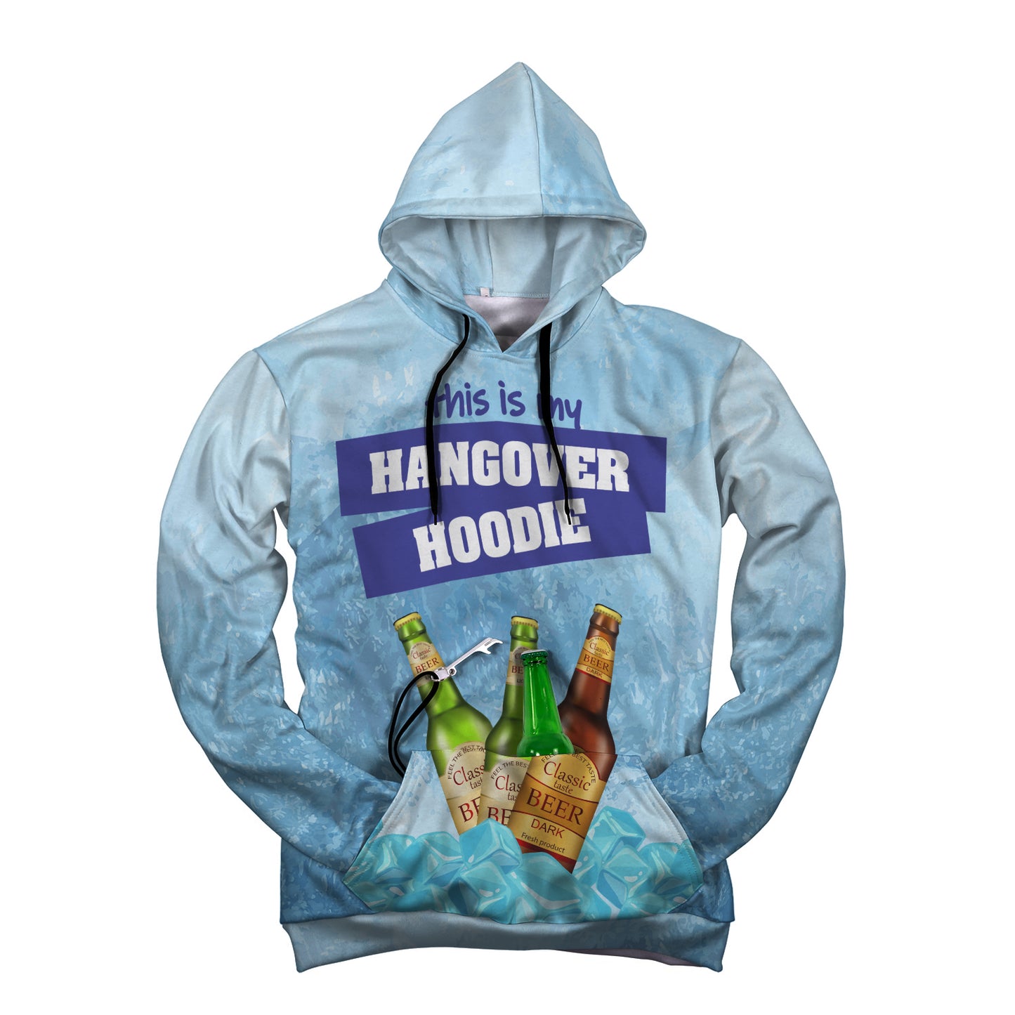 Beer Hangover Custom Designed Hoodie - Perfenq