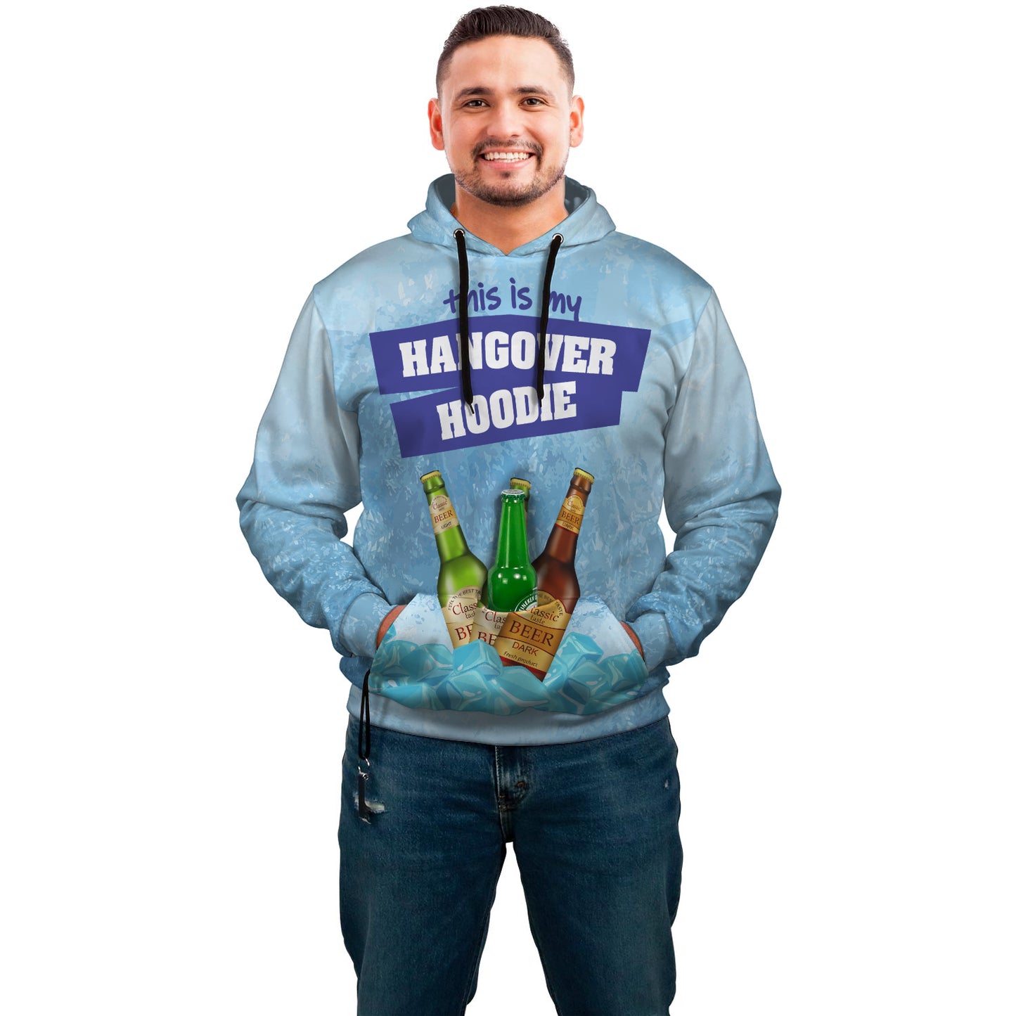 Beer Hangover Custom Designed Hoodie - Perfenq