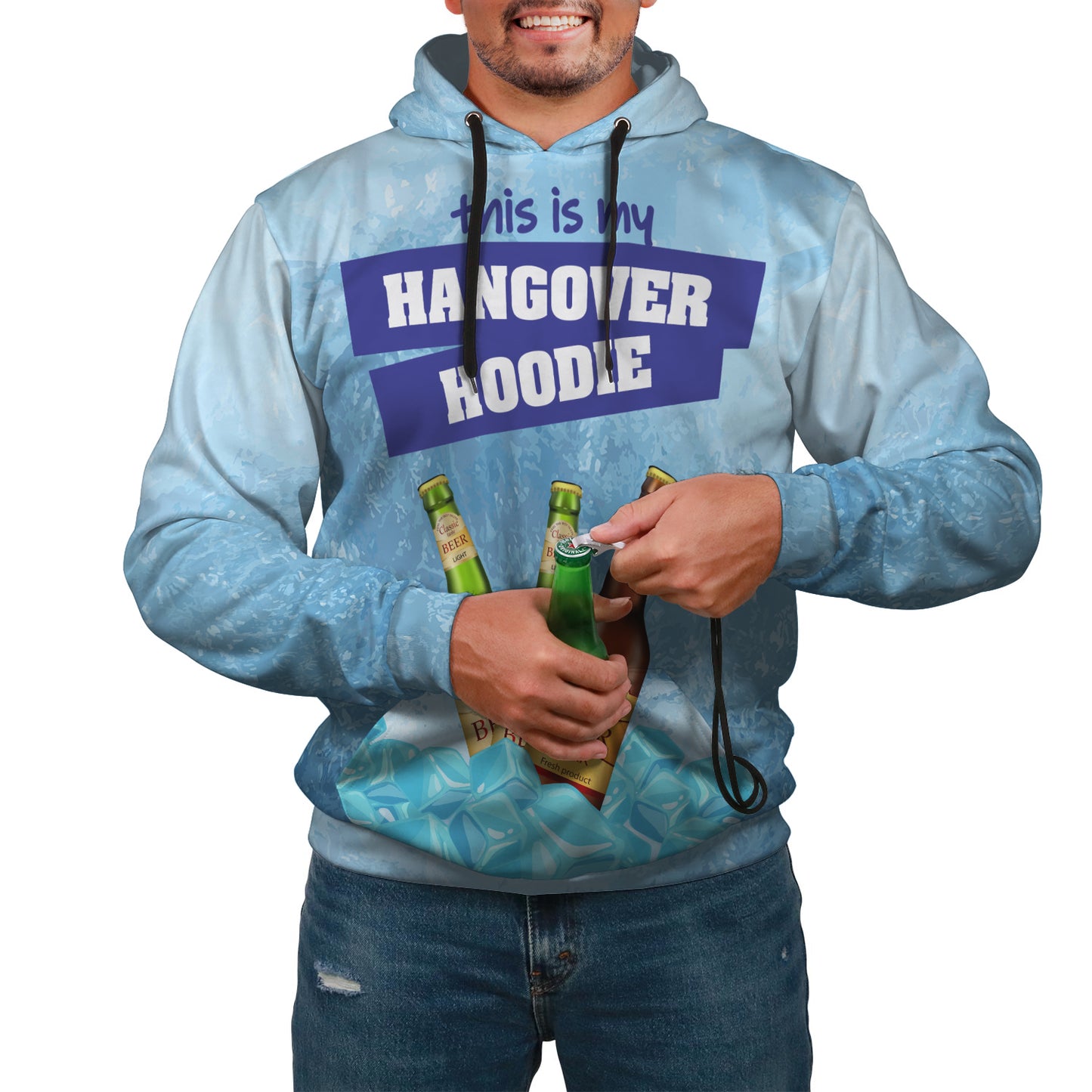 Beer Hangover Custom Designed Hoodie - Perfenq