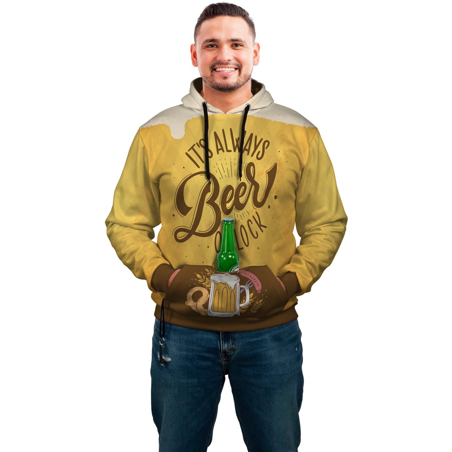 Beer O'Clock Hoodie - Perfenq
