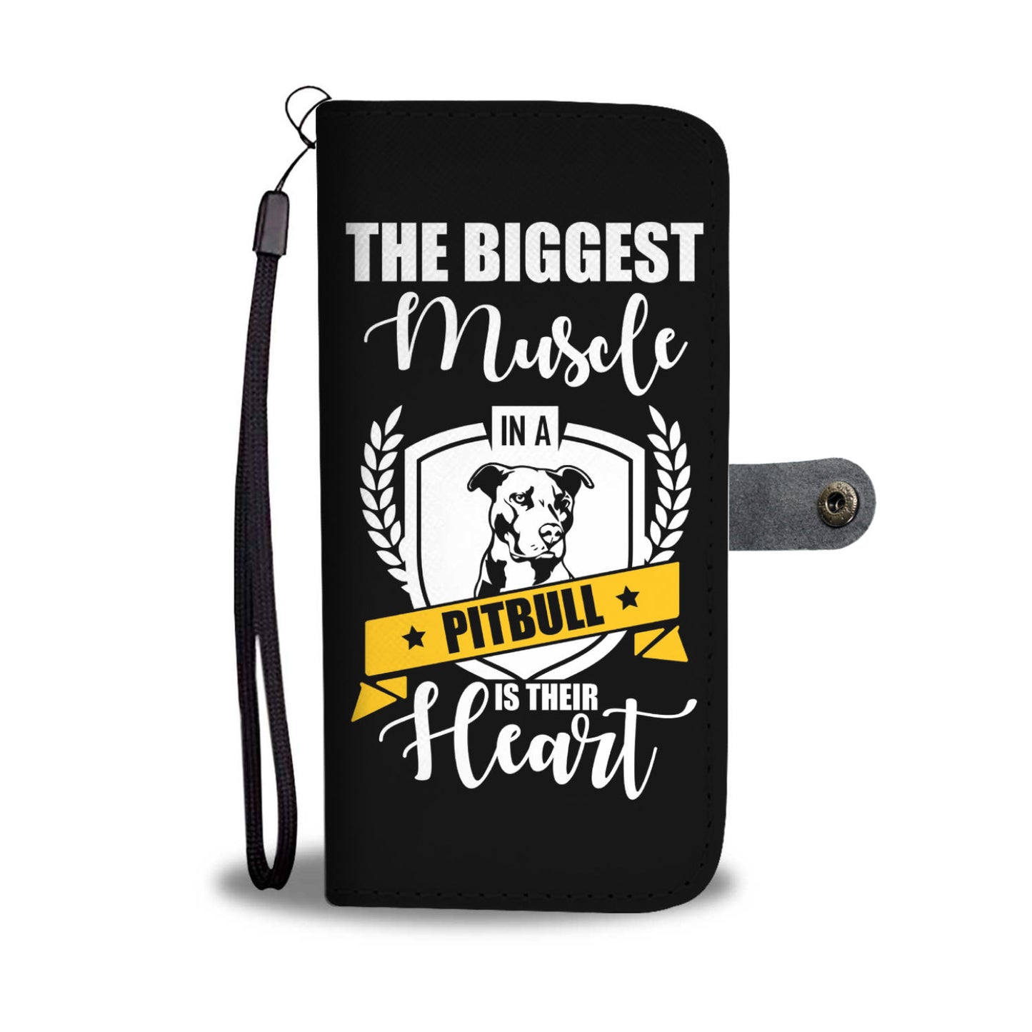 Pitbull Custom Phone Wallet Case