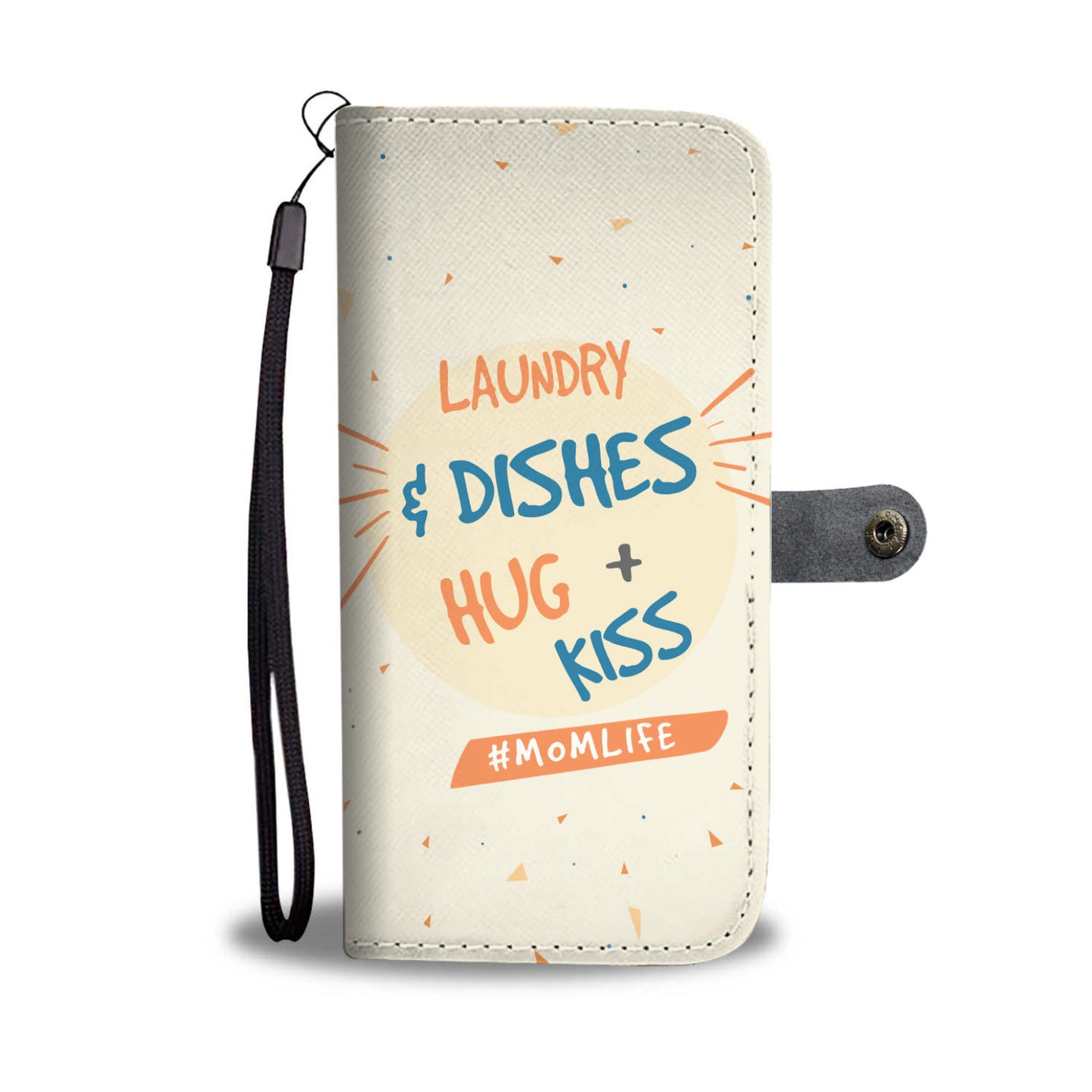 Mom Life Custom Phone Wallet Case