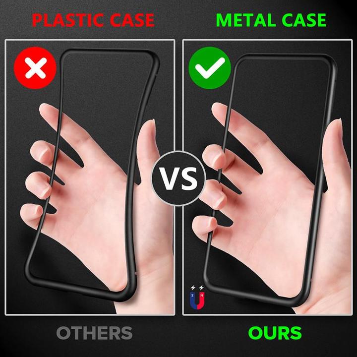 Anti Peep Magnetic Case for iPhone (Double side) - Perfenq