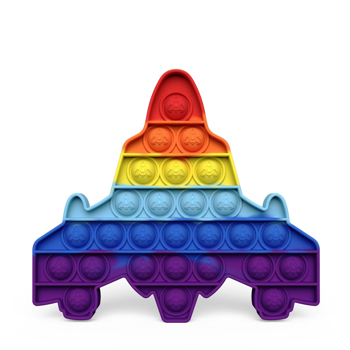 Rainbow Fruits & Animals Pop It Fidget Toys