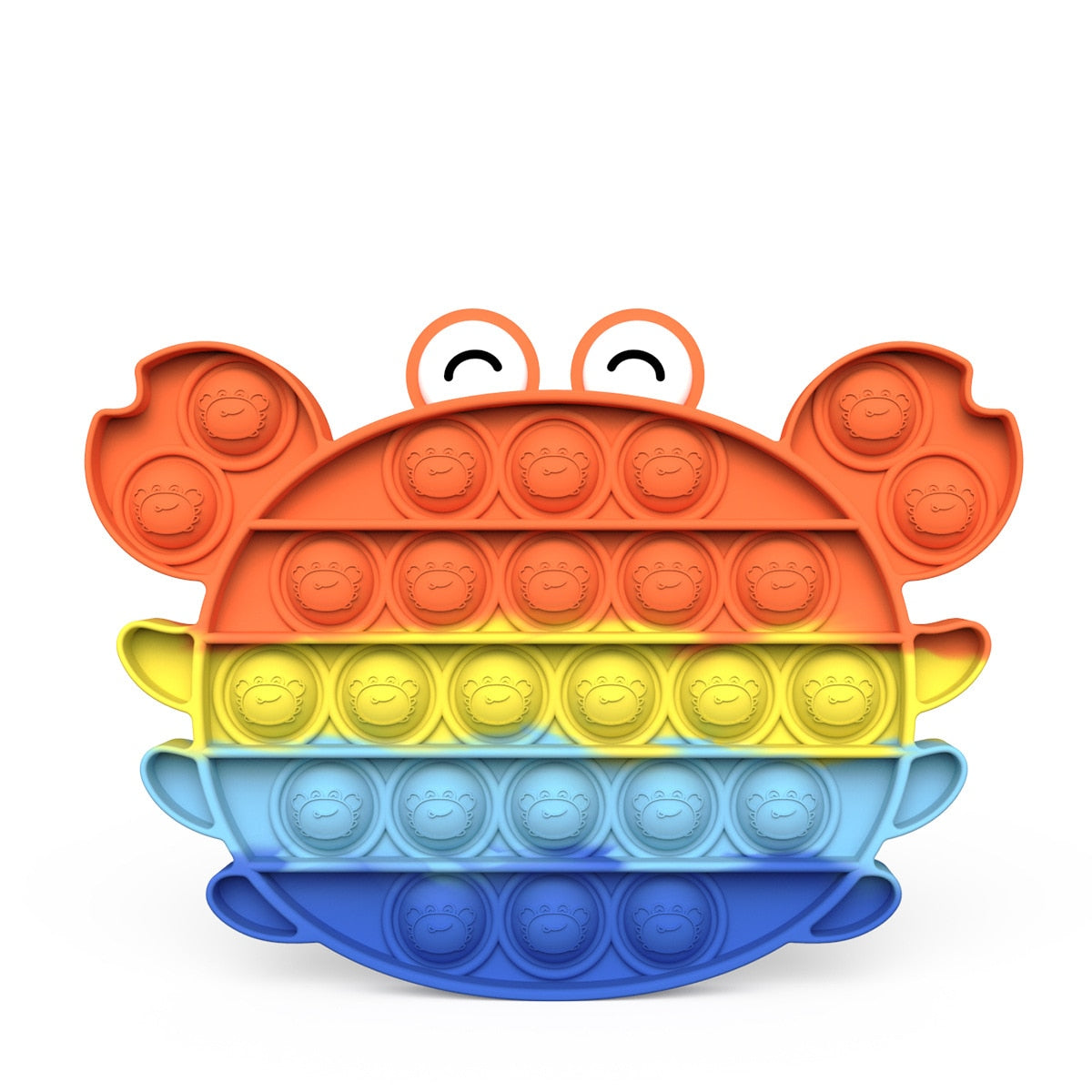 Rainbow Fruits & Animals Pop It Fidget Toys