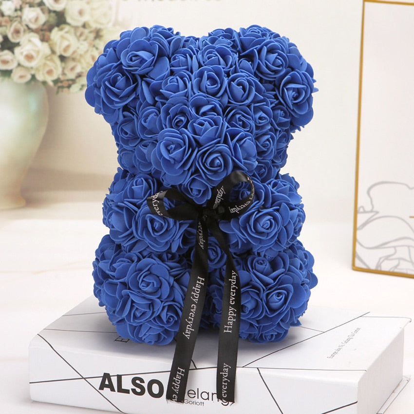 Rose Teddy Bear - Perfenq