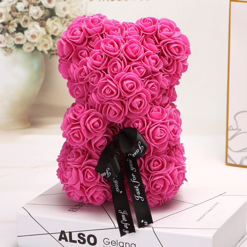Rose Teddy Bear - Perfenq
