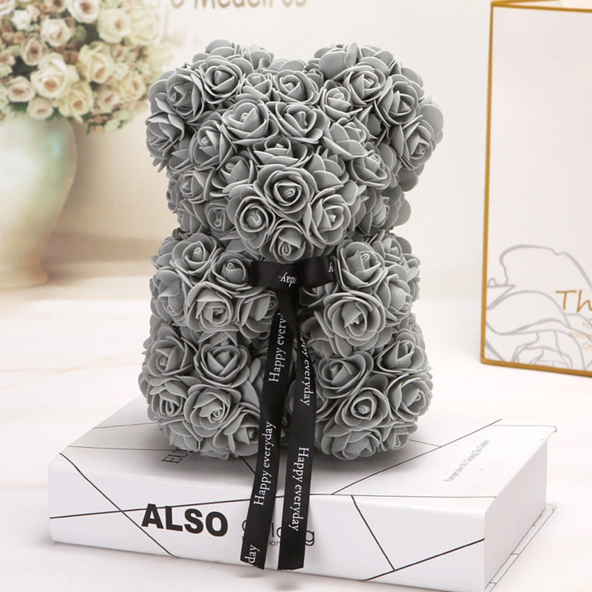 Rose Teddy Bear - Perfenq