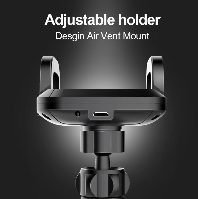 Smart Car Mount with Wireless Charging - Perfenq