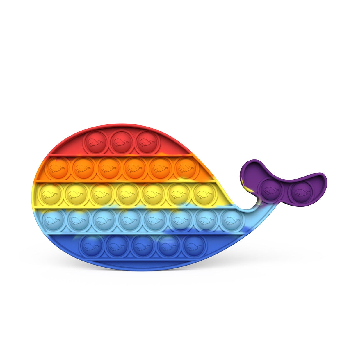 Rainbow Fruits & Animals Pop It Fidget Toys
