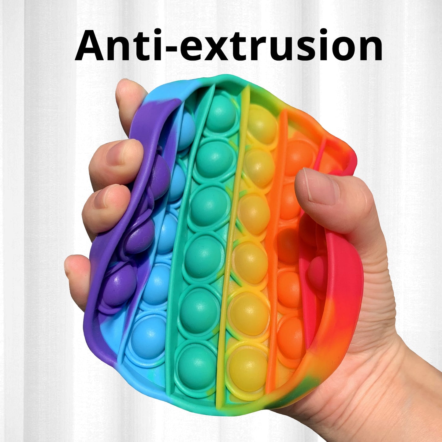 Rainbow Fruits & Animals Pop It Fidget Toys