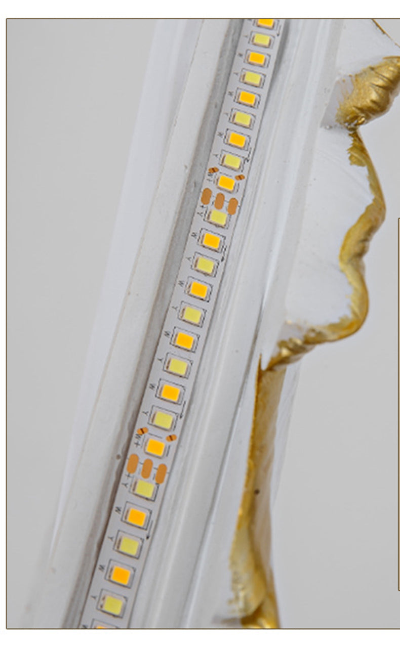 Modern Luxury Feather LED Lights For Wall