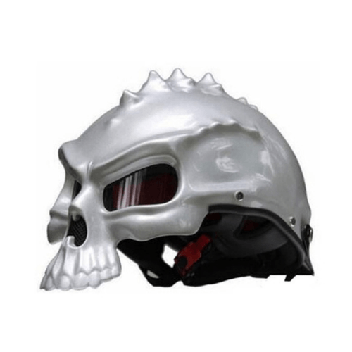 Skull Motorcycle Helmet - Perfenq