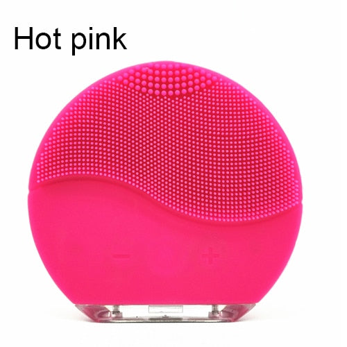 Electric Silicone Facial Cleansing Brush - Perfenq