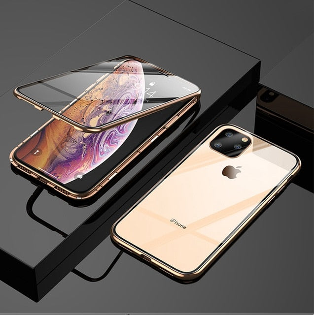 black magnetic phone case iphone 11