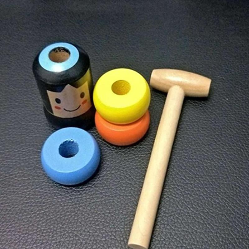 Wooden Stubborn Man Toy - Perfenq