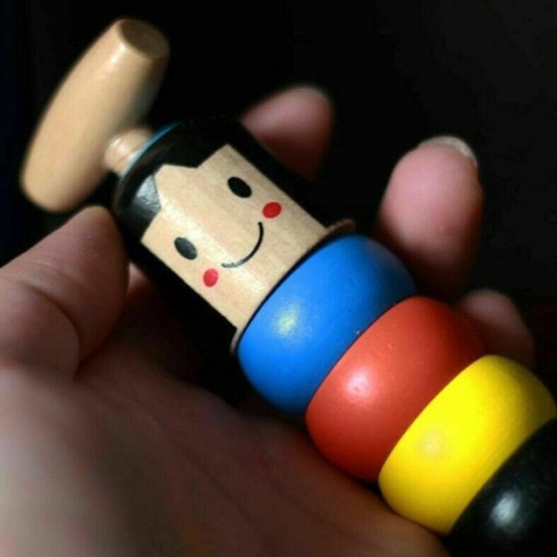 Wooden Stubborn Man Toy - Perfenq