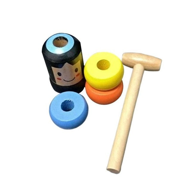 Wooden Stubborn Man Toy - Perfenq