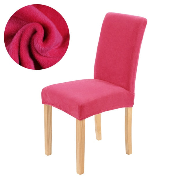 Warm & Fluffy Universal Chair Covers - Perfenq