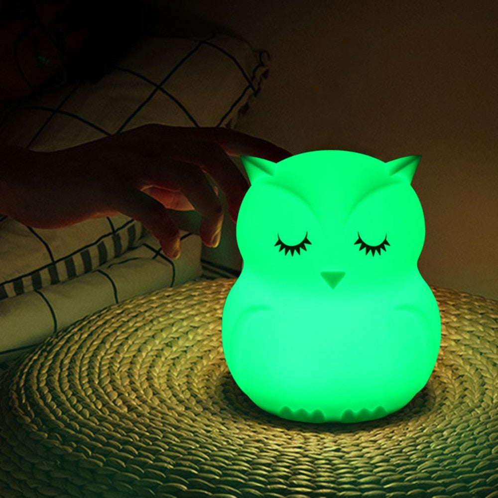 USB Owl LED Night Light