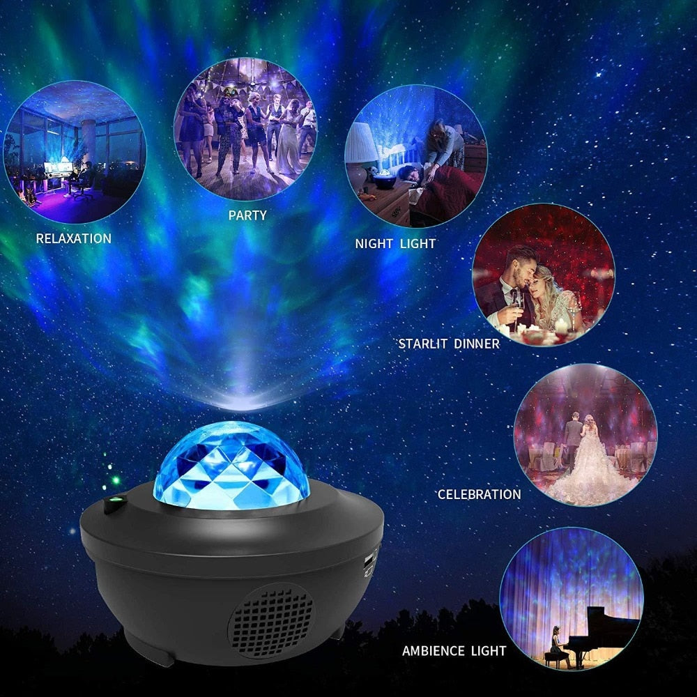 Starry Sky Galaxy Projector