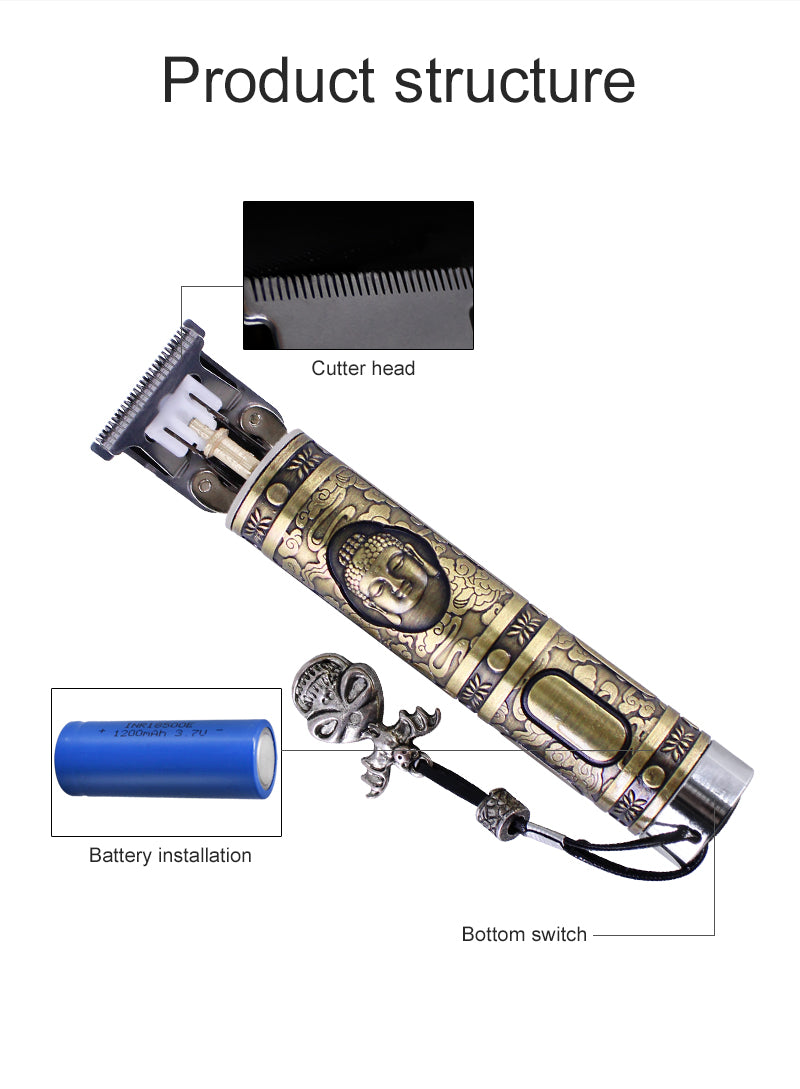 Cordless Close Cutting T-Blade Trimmer