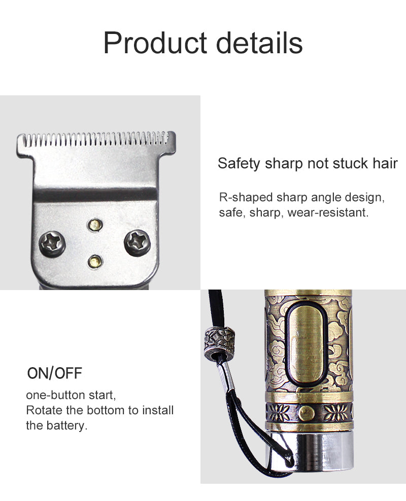 Cordless Close Cutting T-Blade Trimmer