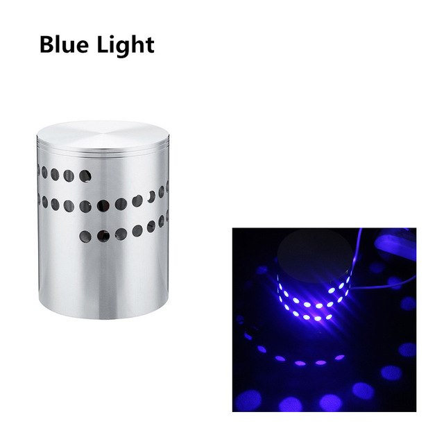 RGB Spiral Hole LED Wall Light