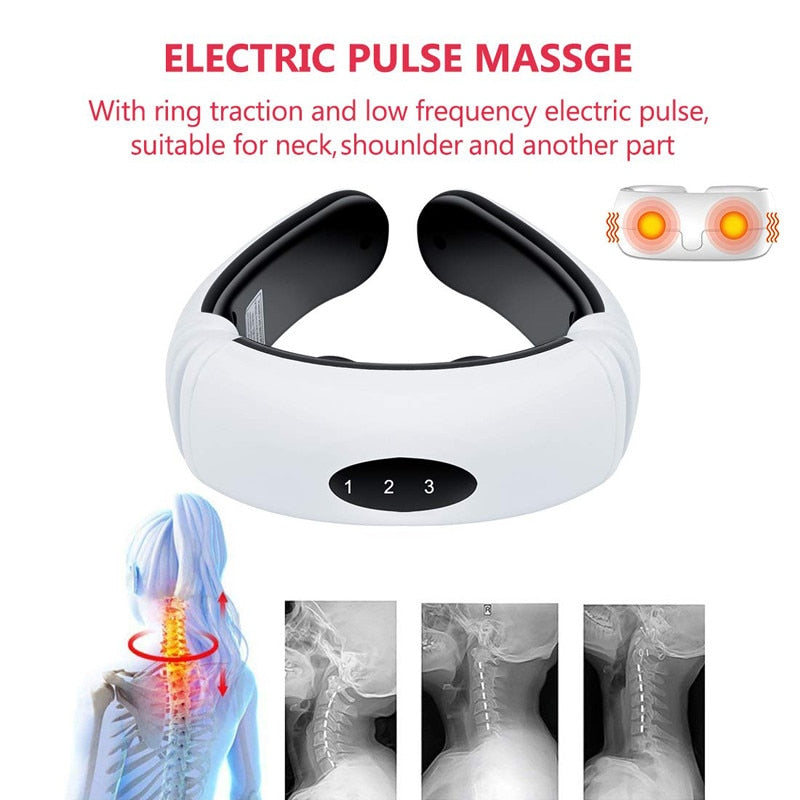 Electric Neck Massager For Pain Relief & Relaxation