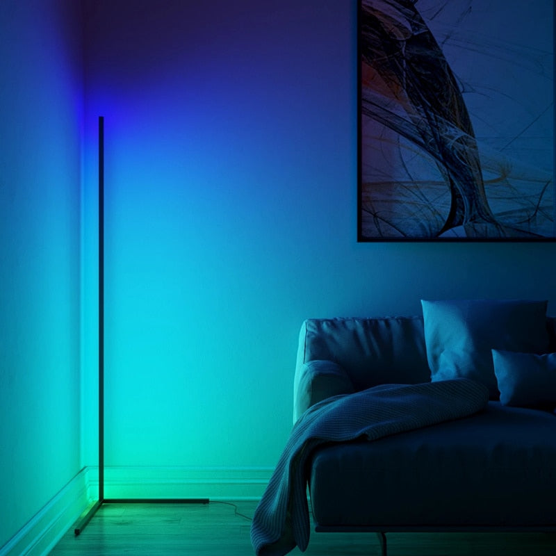 Minimalist Corner Floor Lamp For Living Room