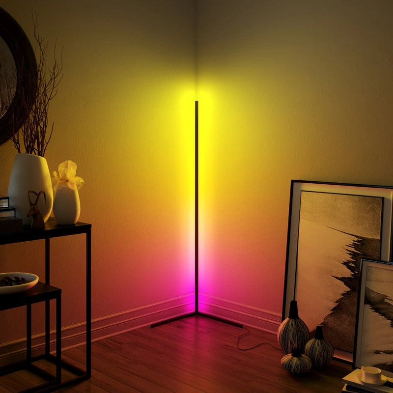 Minimalist Corner Floor Lamp For Living Room
