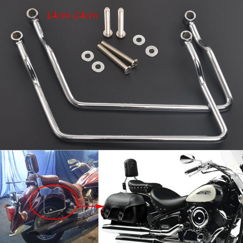 Motorcycle 14cm-24cm Saddlebag Support Bar